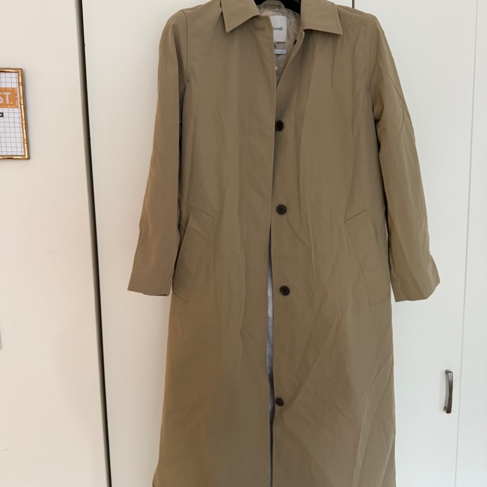 Madewell trench coat NWT size XS - Picture 4 of 5